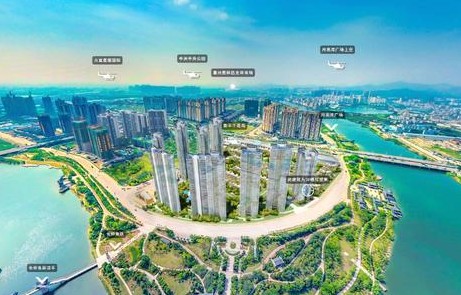上帝视角 | 惠州白天VR全景（惠州眼），这个高度超震撼！